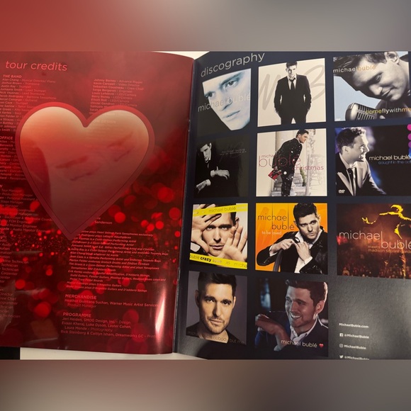 Michael Buble 2020 World Tour Program - Picture 4 of 8